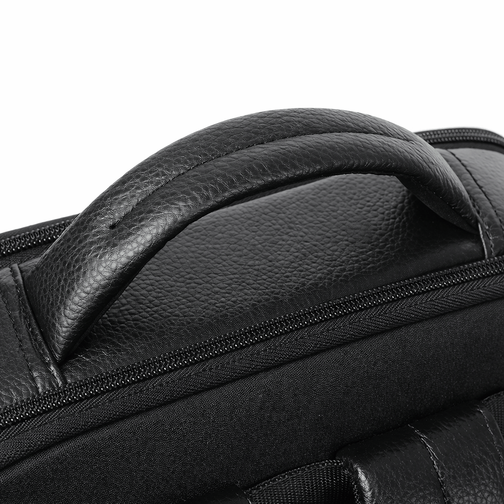 Ma Bagagerie Sac En Cuir Noir Sac À Dos En Cuir Pour Homme