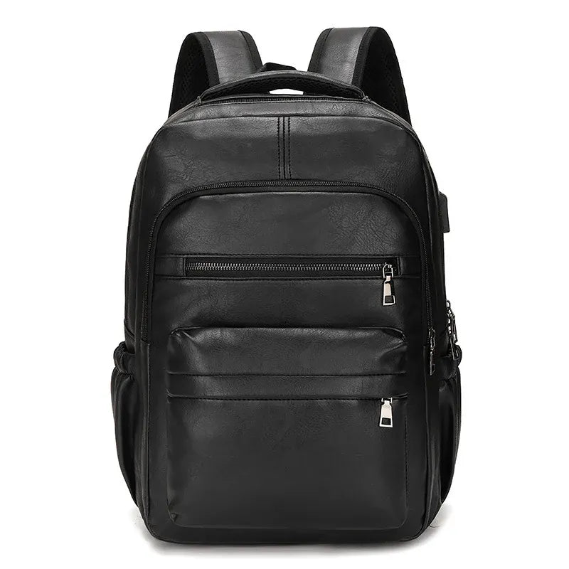 Ma Bagagerie Sac En Cuir Noir Sac À Dos En Cuire Homme