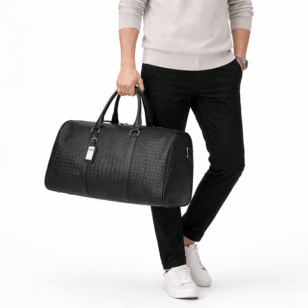 Ma Bagagerie Sac En Cuir Noir Sac De Voyage En Cuir Homme