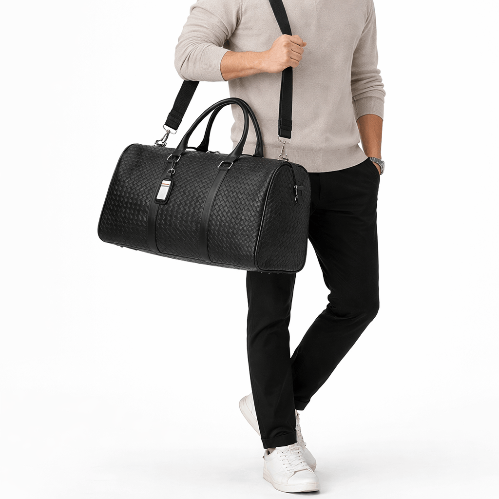 Ma Bagagerie Sac En Cuir Noir Sac De Voyage En Cuir Homme