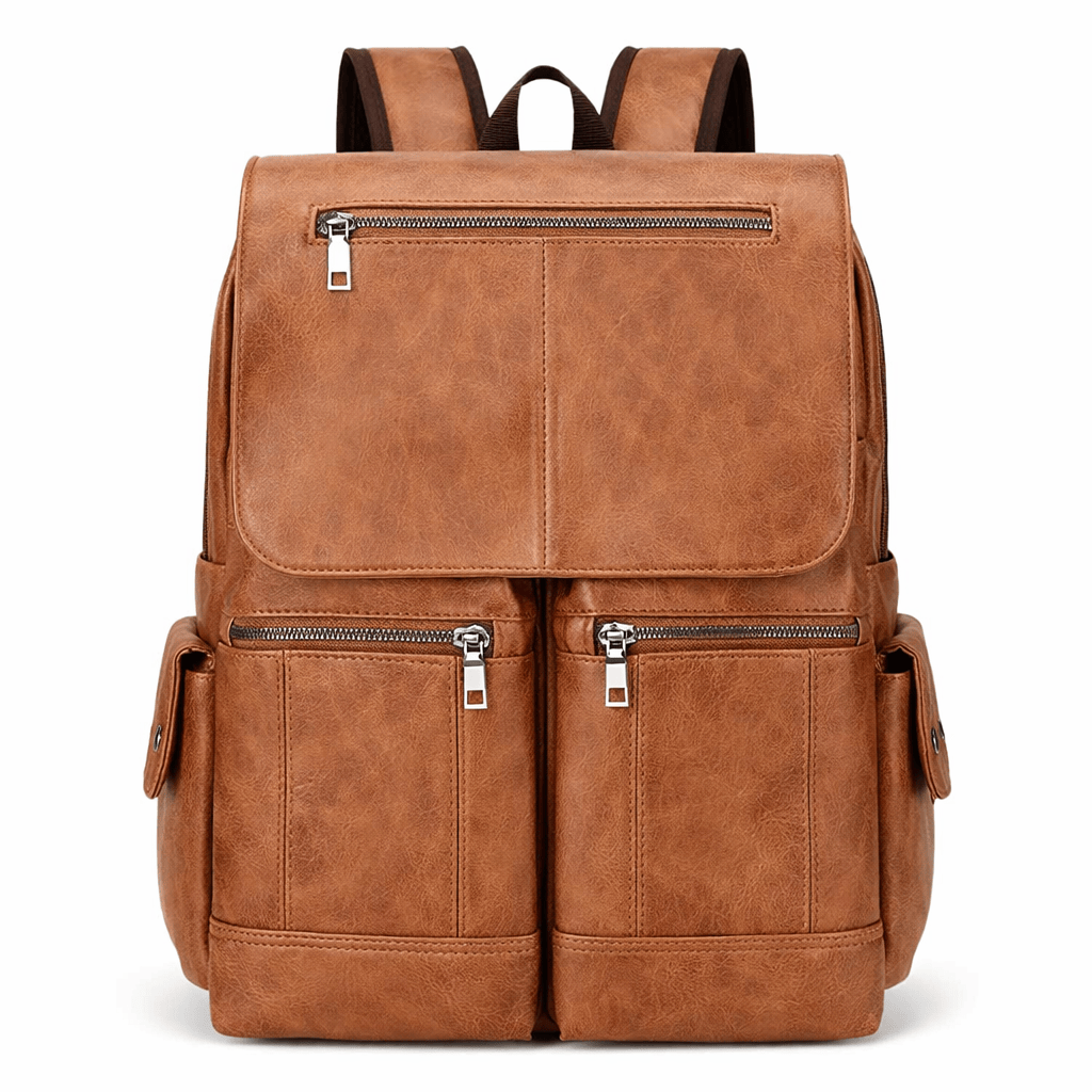 Ma Bagagerie Sac En Cuir Sac À Dos En Cuir Marron
