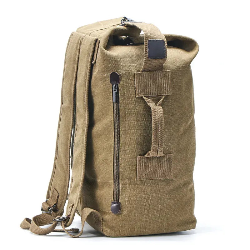 Ma Bagagerie Sac En Toile Beige crème / Grand 30×55×20 cm Grand Sac À Dos En Toile Homme