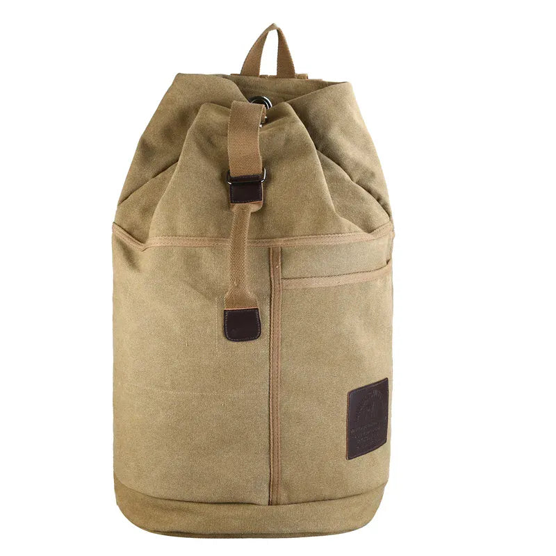 Ma Bagagerie Sac En Toile Beige crème / Petit 26x45x26 cm Grand Sac À Dos En Toile Homme