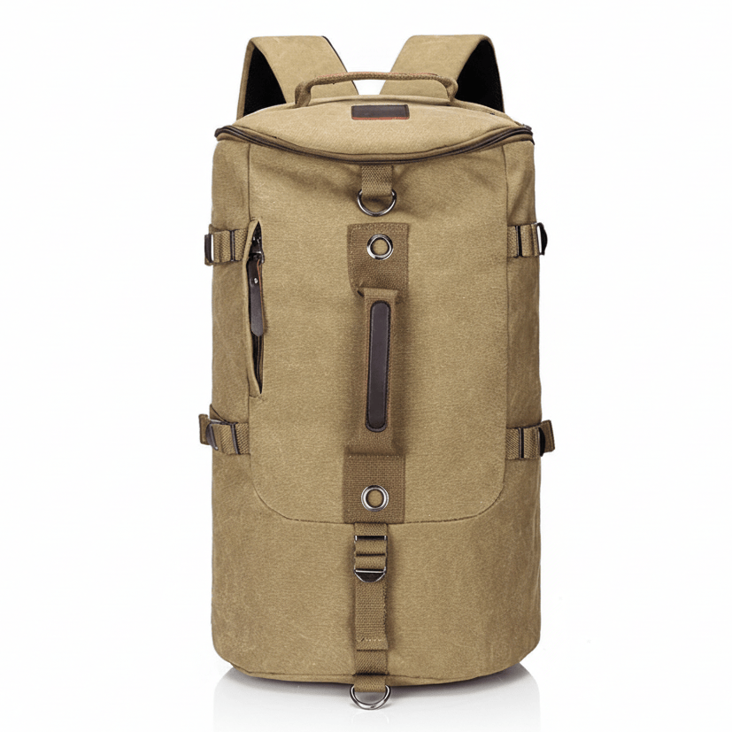 Ma Bagagerie Sac En Toile Beige crème Sac À Dos Vintage En Toile
