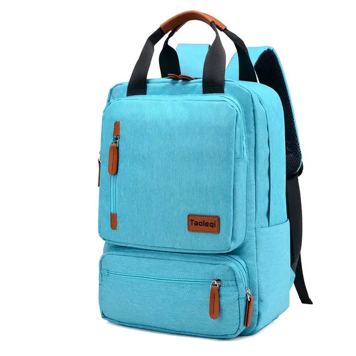 Ma Bagagerie Sac En Toile Bleu clair Sac à Dos Toile Canvas