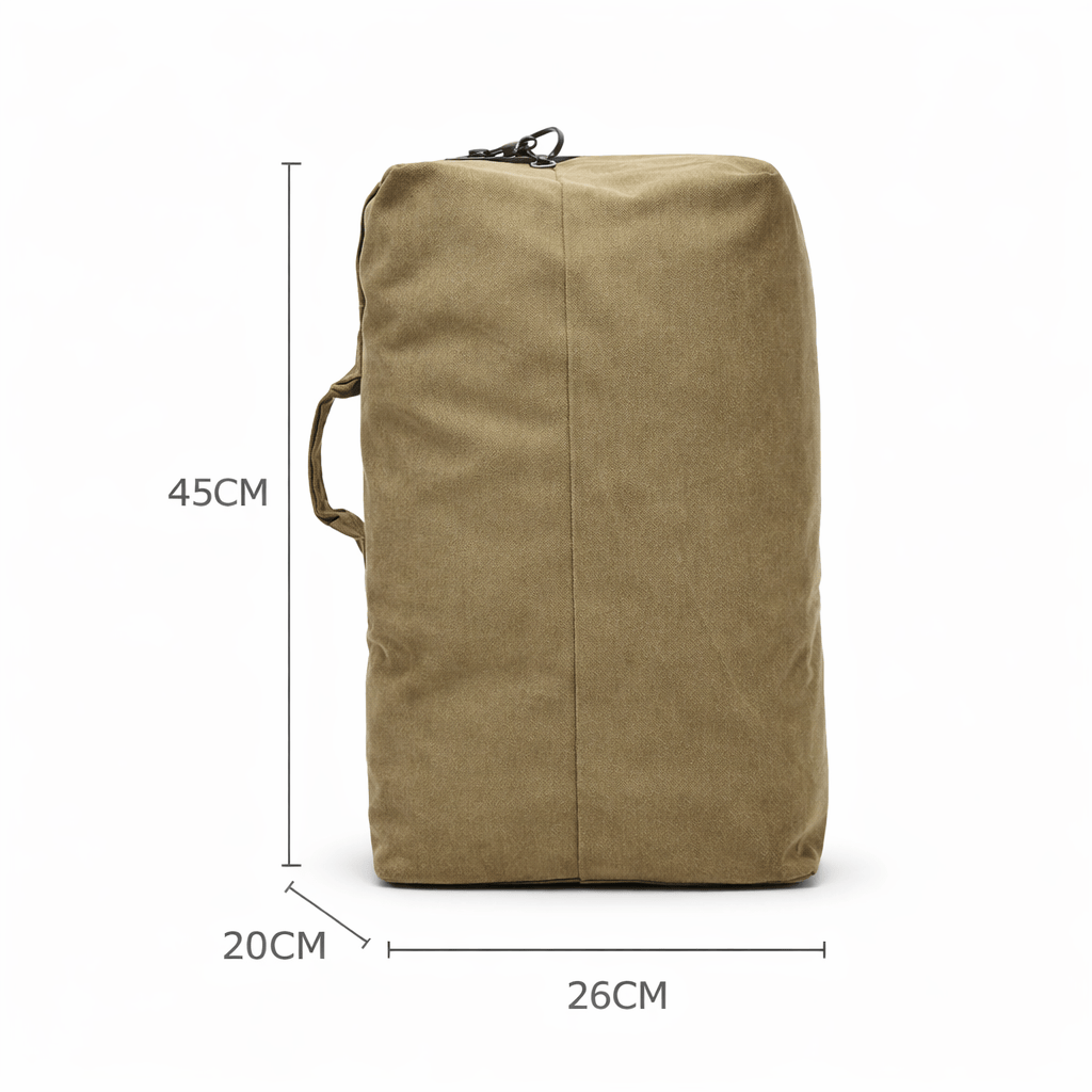 Ma Bagagerie Sac En Toile Grand Sac À Dos En Toile Homme
