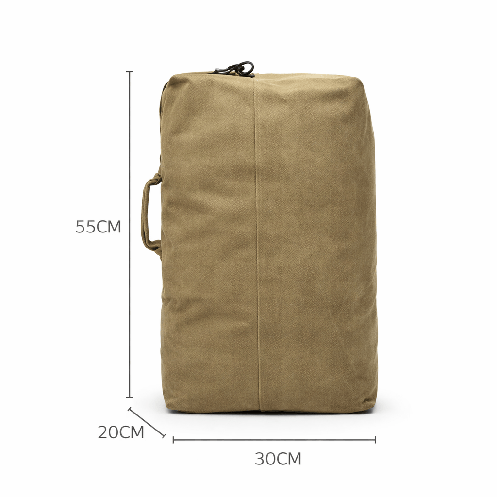 Ma Bagagerie Sac En Toile Grand Sac À Dos En Toile Homme