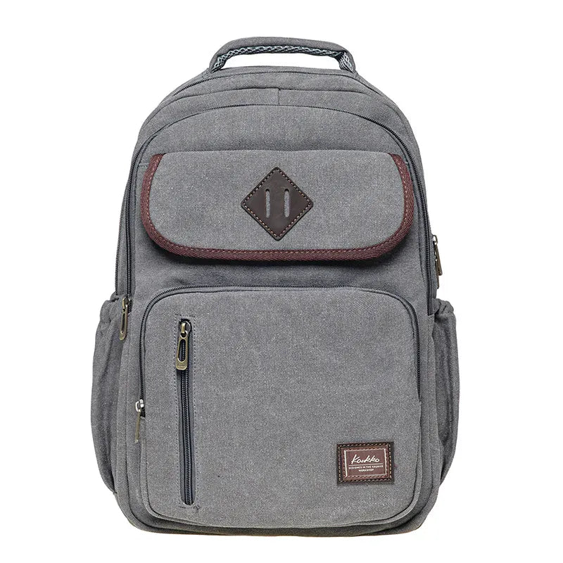 Ma Bagagerie Sac En Toile Gris foncé Gros Sac De Voyage En Toile