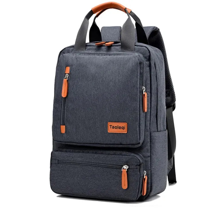 Ma Bagagerie Sac En Toile Gris foncé Sac à Dos Toile Canvas