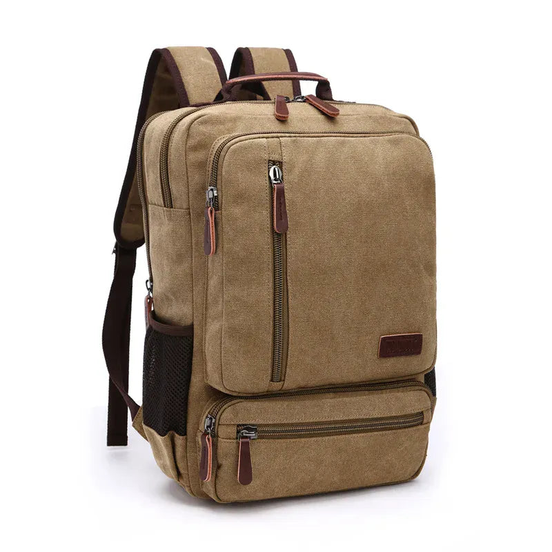 Ma Bagagerie Sac En Toile Kaki Sac À Dos En Toile Homme