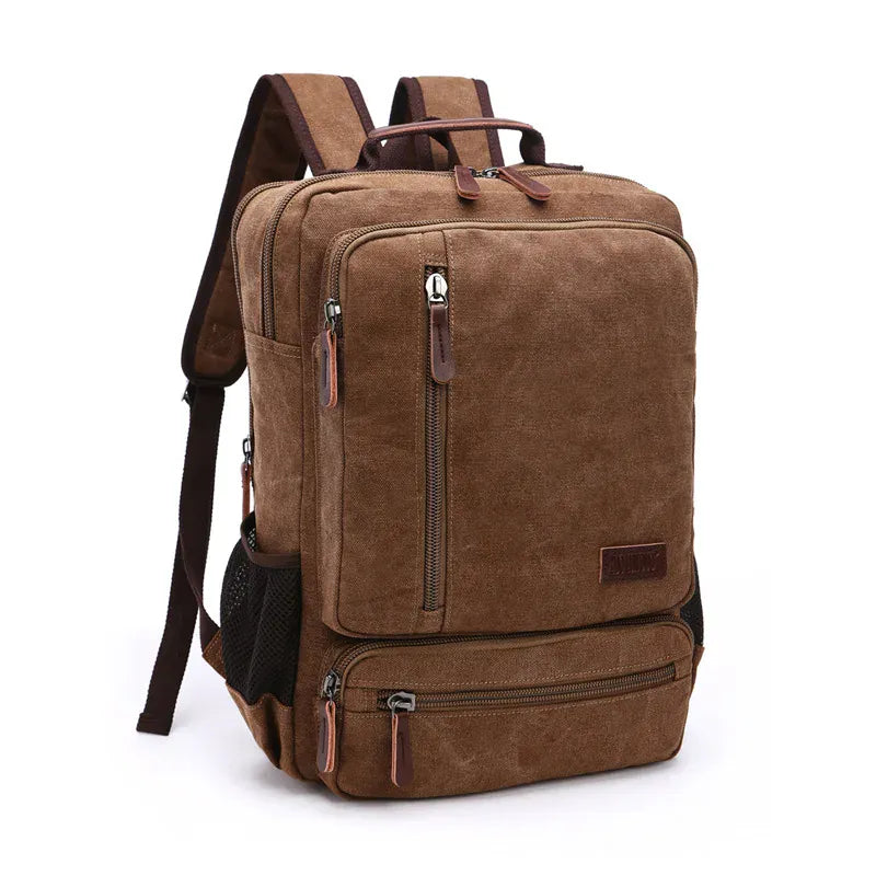 Ma Bagagerie Sac En Toile Marron foncé Sac À Dos En Toile Homme