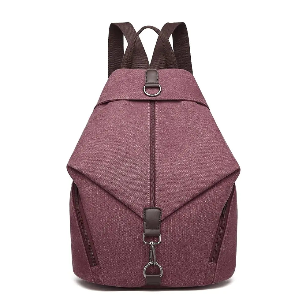 Ma Bagagerie Sac En Toile Violet Sac À Dos En Toile Femme