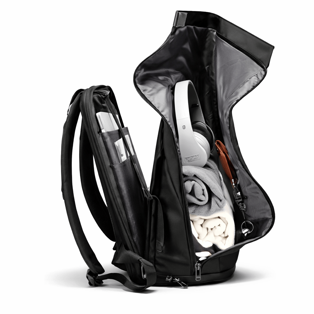 Ma Bagagerie Sac Imperméable Noir Sac À Dos Homme Impermeable Image