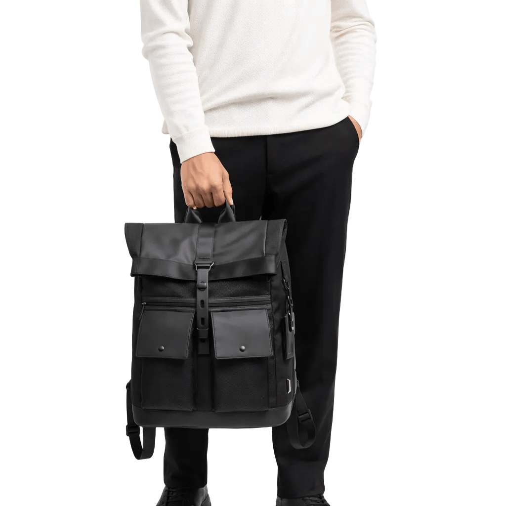 Ma Bagagerie Sac Imperméable Noir Sac À Dos Imperméable Homme