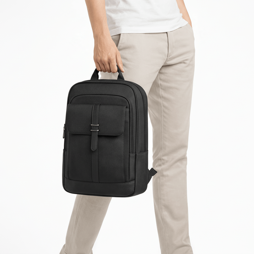 Ma Bagagerie Sac Imperméable Noir Sac À Dos Noir Impermeable