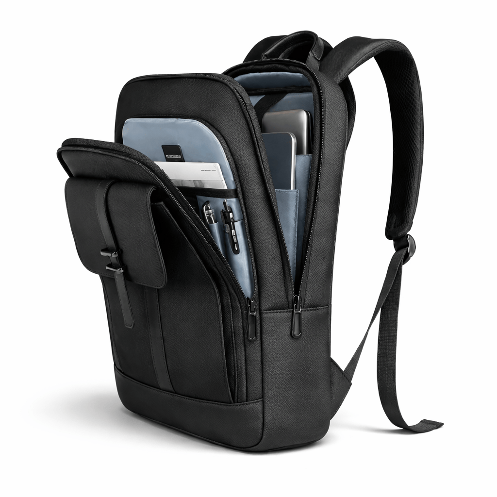 Ma Bagagerie Sac Imperméable Noir Sac À Dos Noir Impermeable Image