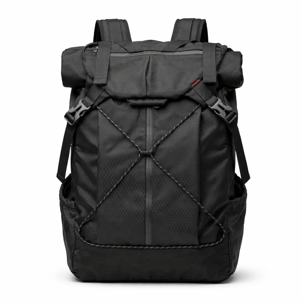 Ma Bagagerie Sac Imperméable Noir Sac À Dos PC Voyage