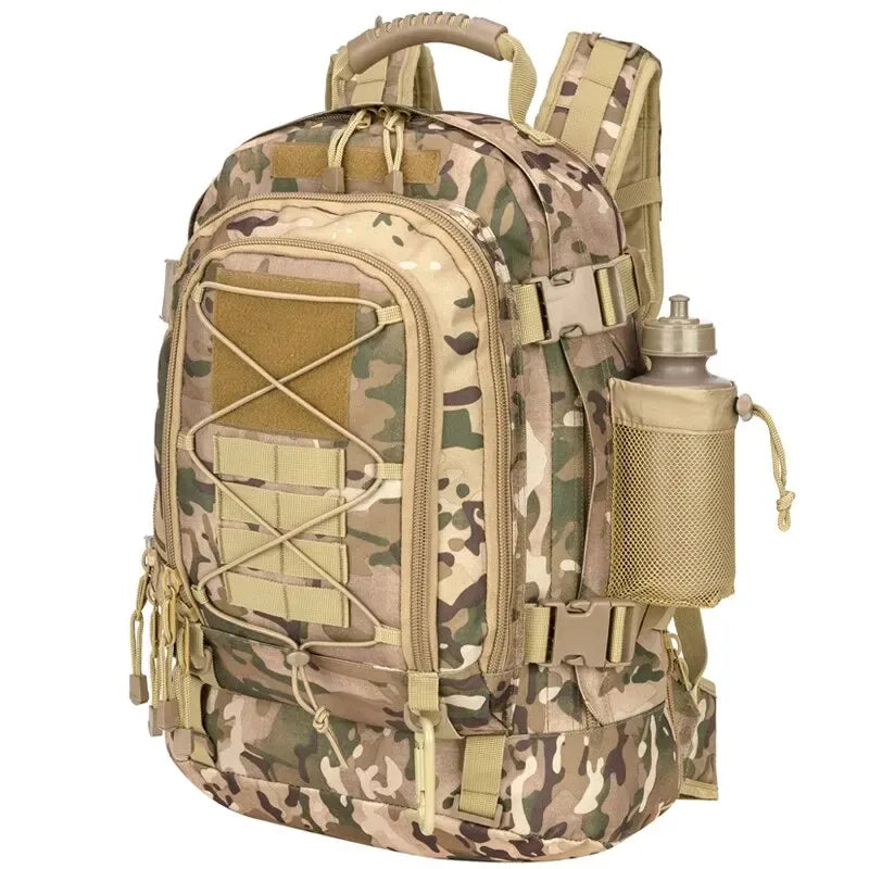 Ma Bagagerie Sac Militaire Beige camouflage Sac À Dos Militaire Noir
