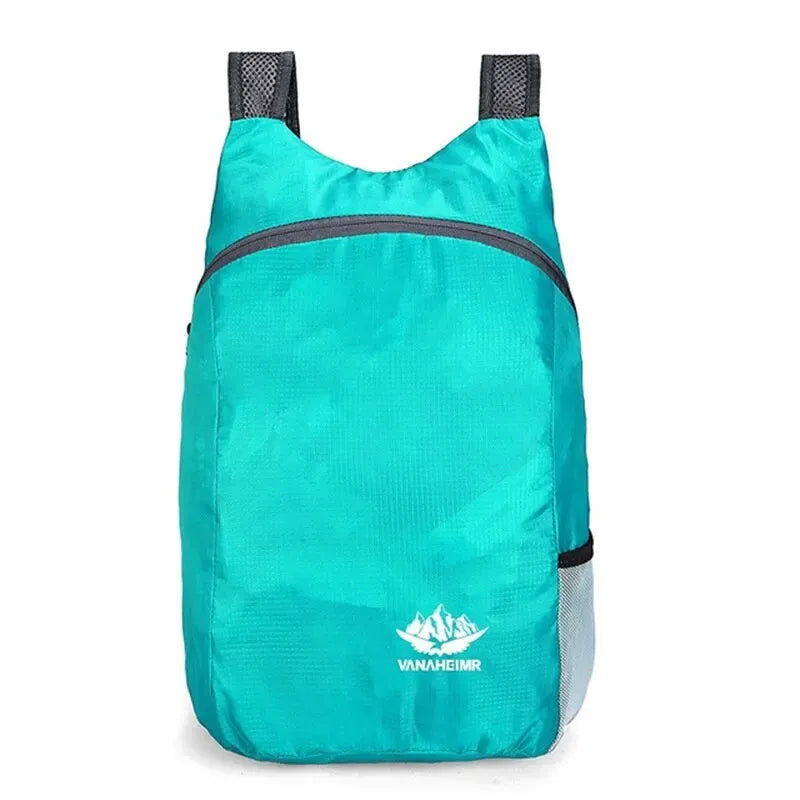 Ma Bagagerie Sac Pliable Bleu clair Sac À Dos Pliable Ultra Léger