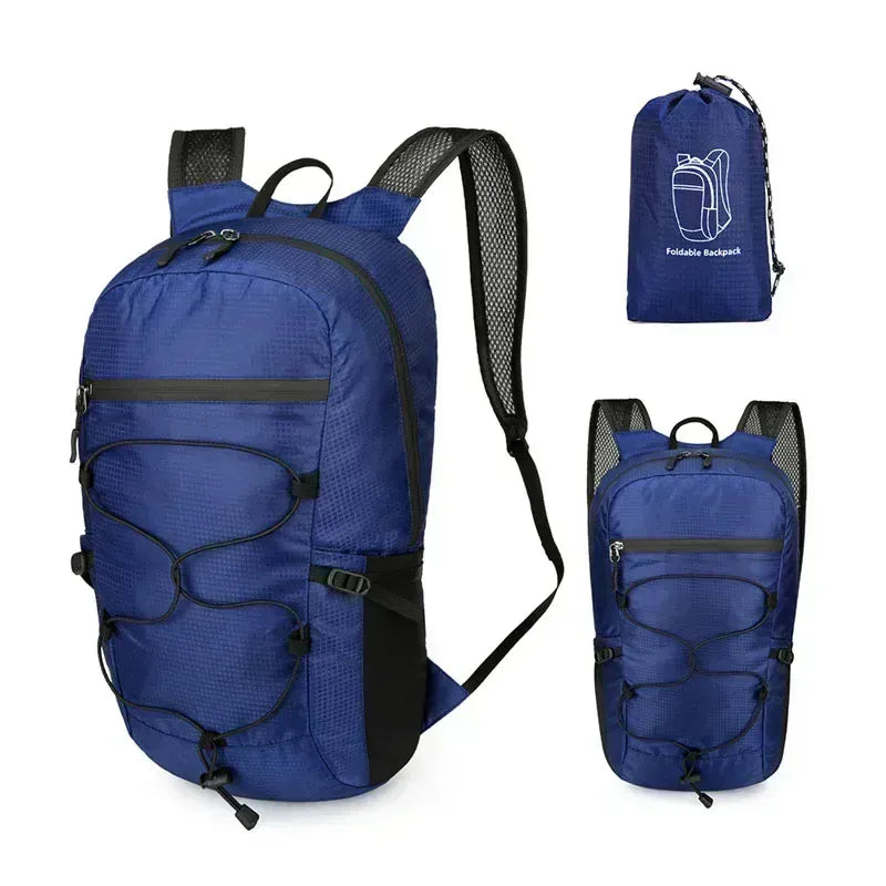 Ma Bagagerie Sac Pliable Bleu marine Sac À Dos Pliable Et Imperméable