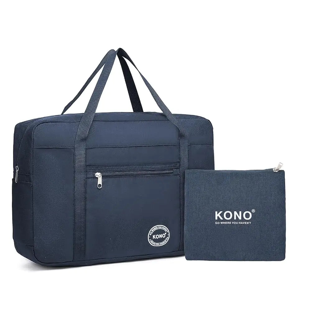 Ma Bagagerie Sac Pliable Bleu marine Sac De Voyage Pliable Multifonction