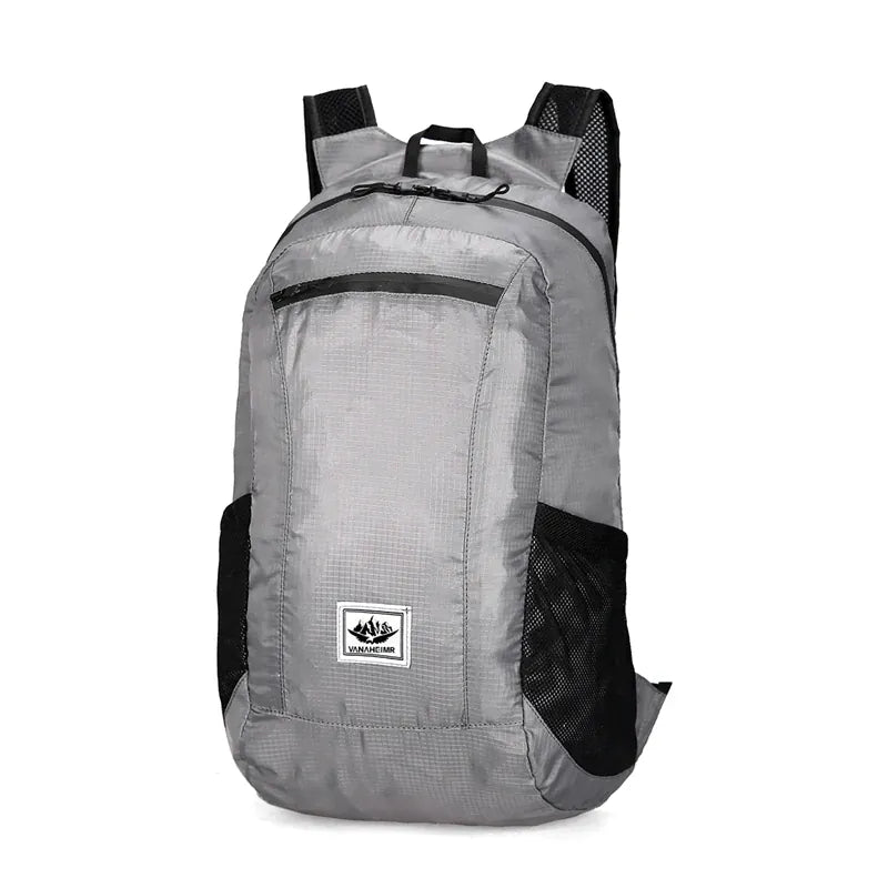 Ma Bagagerie Sac Pliable Gris clair Sac À Dos Pliable Voyage