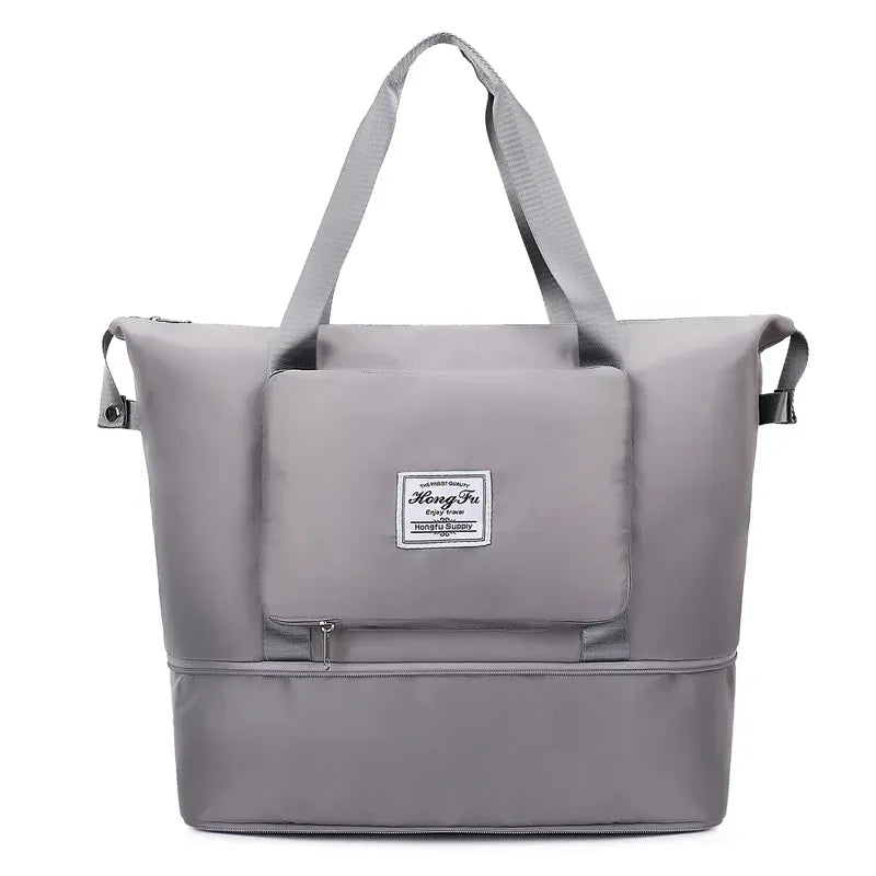Ma Bagagerie Sac Pliable Gris clair Sac De Voyage Pliable Femme