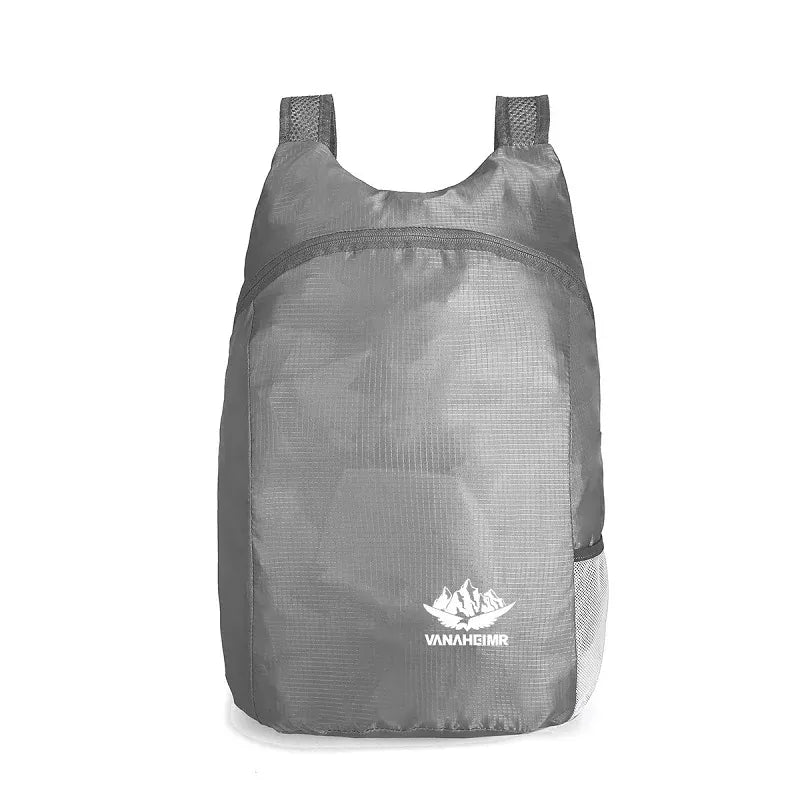 Ma Bagagerie Sac Pliable Gris Sac À Dos Pliable Ultra Léger