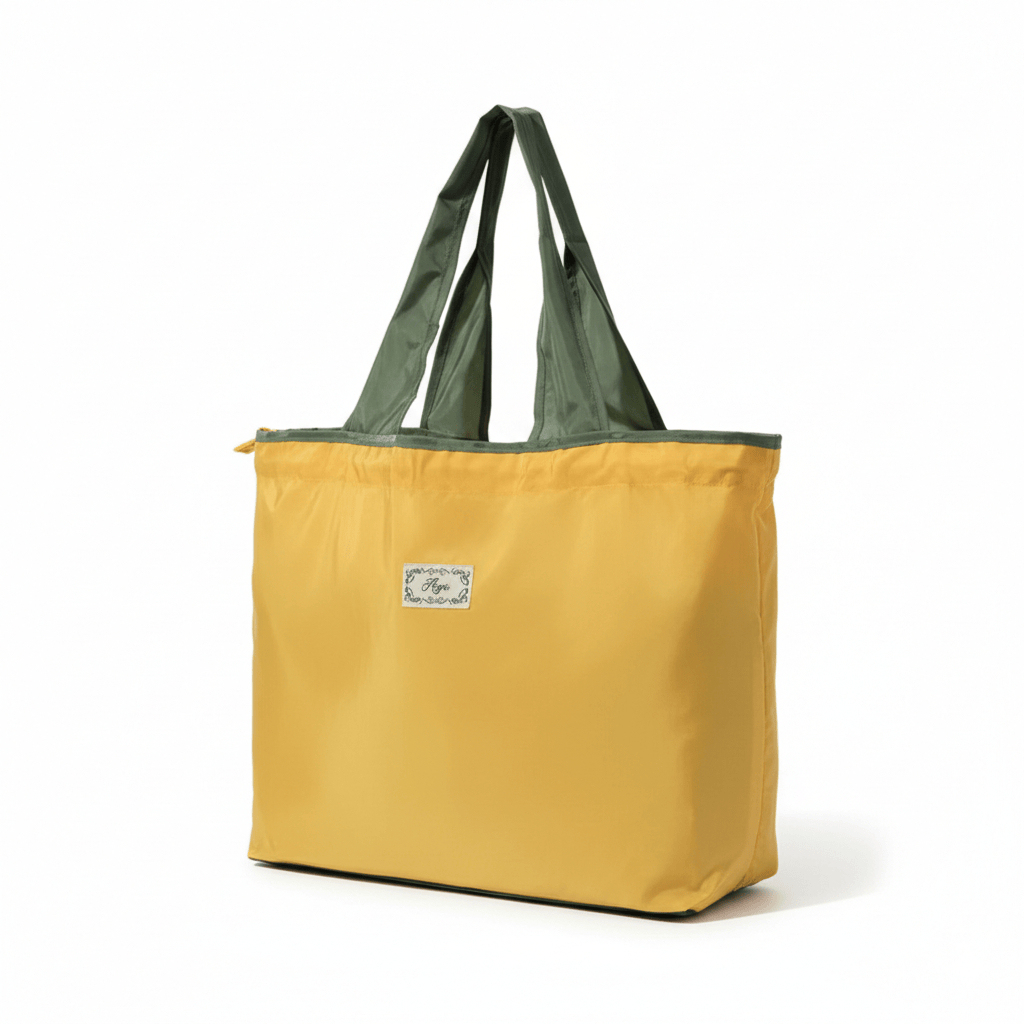 Ma Bagagerie Sac Pliable Jaune Sac De Voyage Leger Pliable