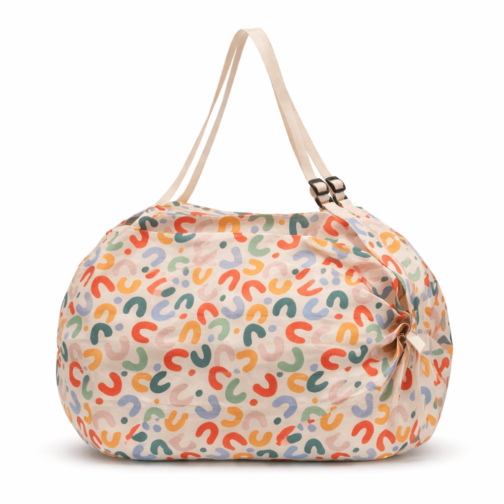 Ma Bagagerie Sac Pliable Lettres colorées Sac De Voyage Cabine Pliable Intelligent