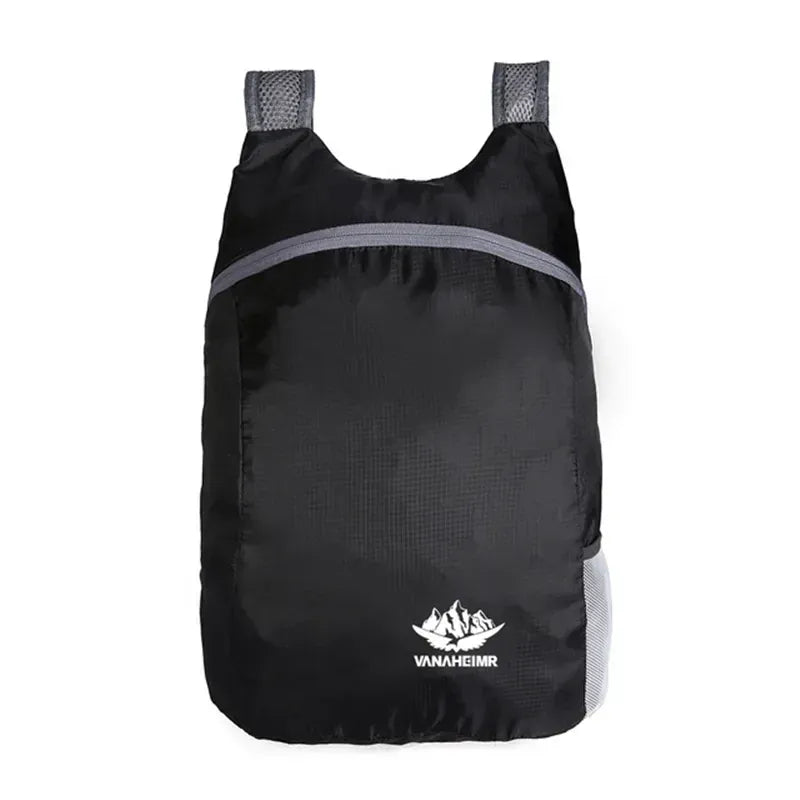 Ma Bagagerie Sac Pliable Noir Sac À Dos Pliable Ultra Léger