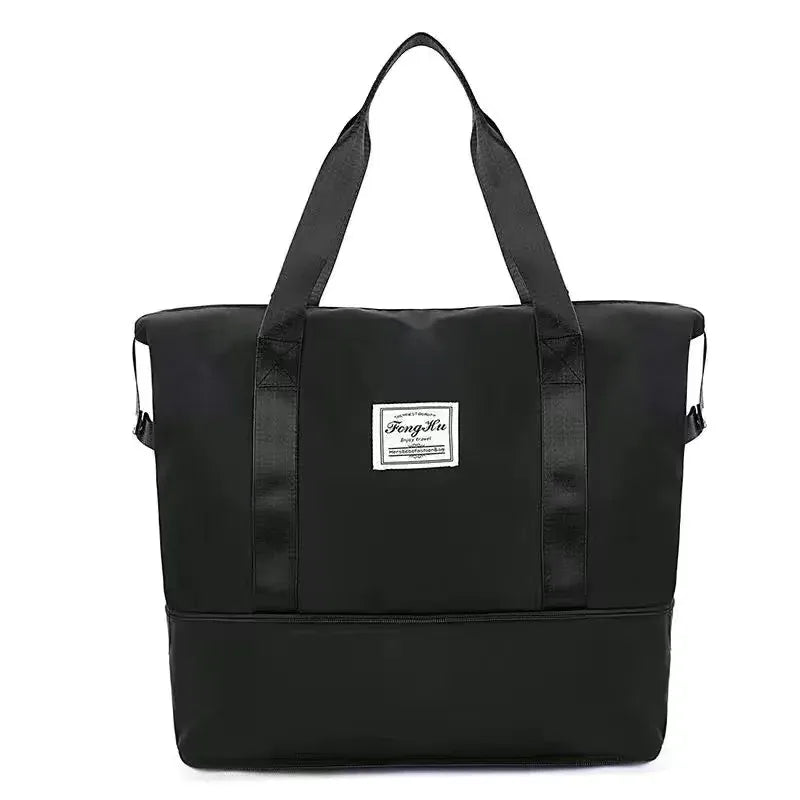 Ma Bagagerie Sac Pliable Noir Sac De Voyage Pliable Femme