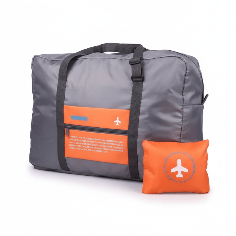 Ma Bagagerie Sac Pliable Orange Grand Sac De Voyage Pliable