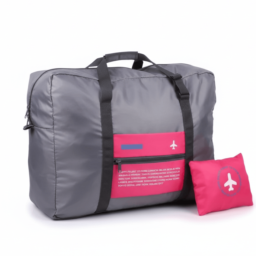 Ma Bagagerie Sac Pliable Rose Grand Sac De Voyage Pliable