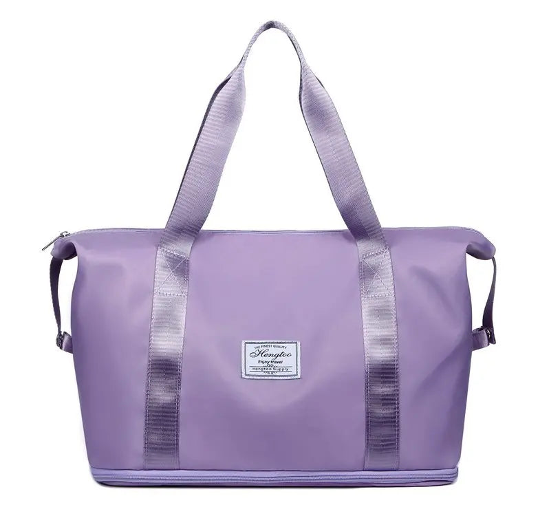 Ma Bagagerie Sac Pliable Violet Clair Sac De Voyage Pliable Femme
