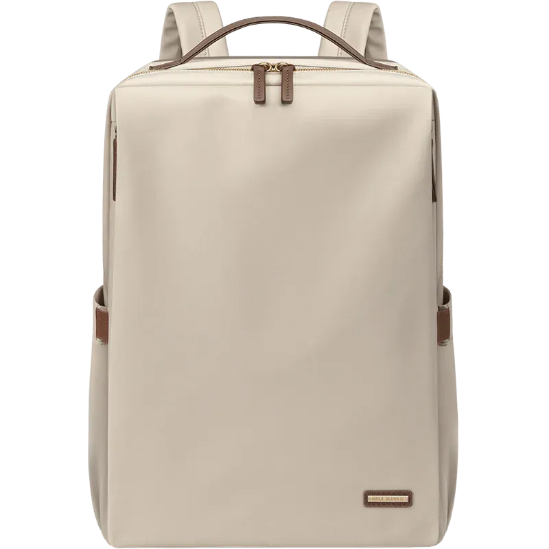 Ma Bagagerie Sac Pour Ordinateur Beige clair Sac À Dos Femme Pour Ordinateur