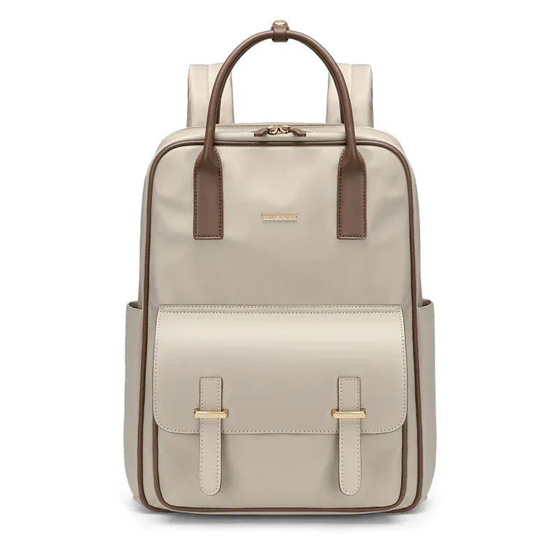 Ma Bagagerie Sac Pour Ordinateur Beige clair Sac À Dos Ordinateur Femme Chic