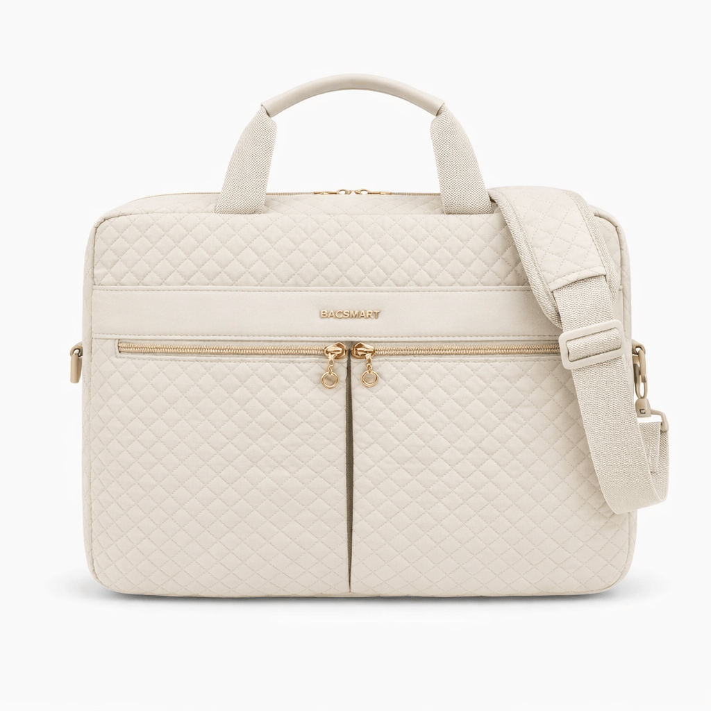 Ma Bagagerie Sac Pour Ordinateur Beige clair Sac Ordinateur Pour Femme Chic