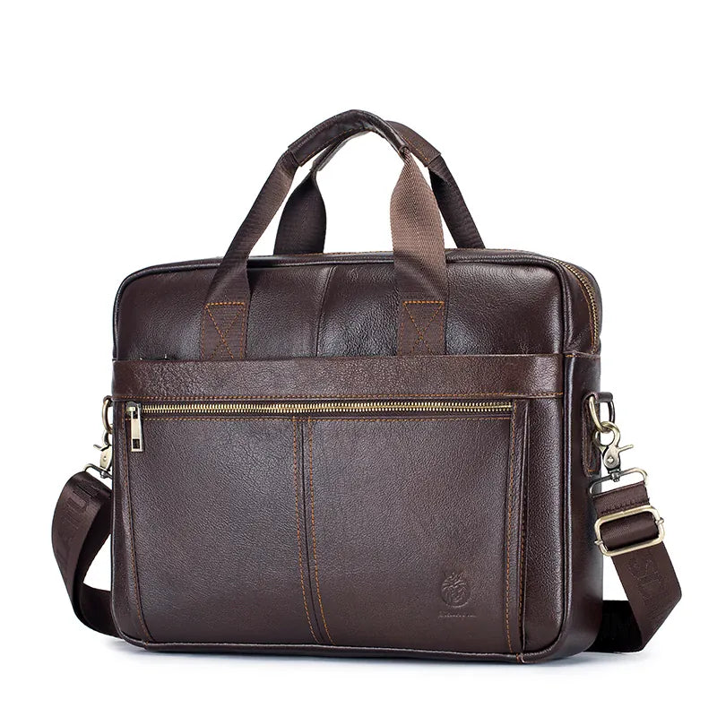 Ma Bagagerie Sac Pour Ordinateur Marron foncé Sac Ordinateur En Cuir Homme