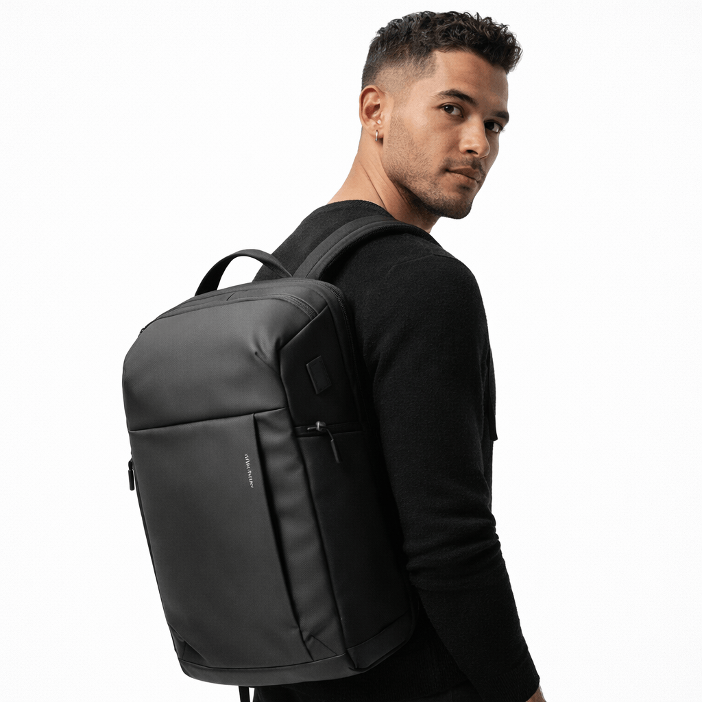 Ma Bagagerie Sac Pour Ordinateur Noir Sac À Dos Ordinateur Imperméable Homme