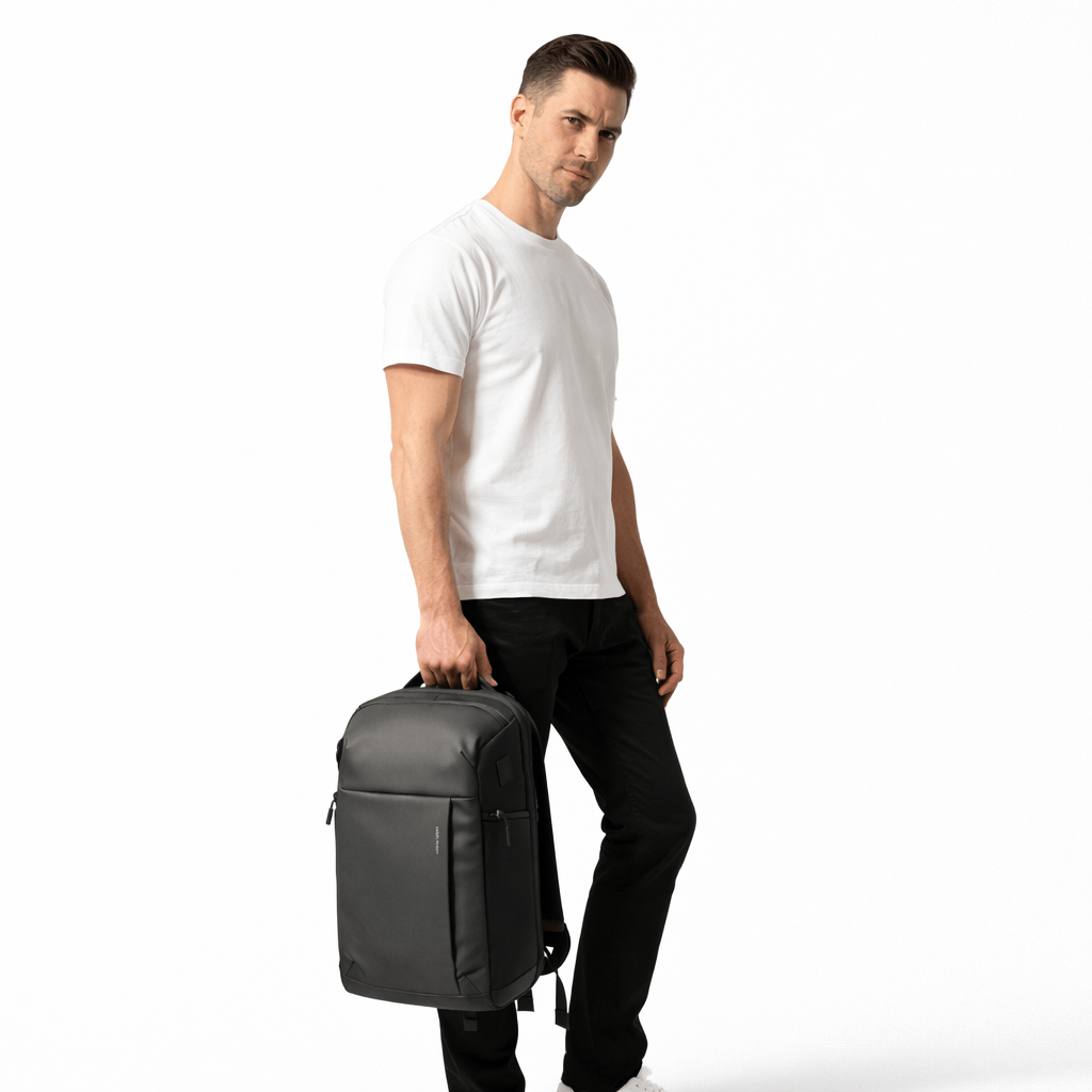 Ma Bagagerie Sac Pour Ordinateur Noir Sac À Dos Ordinateur Imperméable Homme
