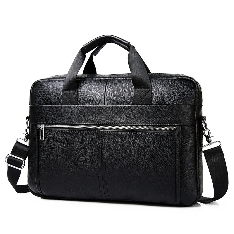 Ma Bagagerie Sac Pour Ordinateur Noir Sac Ordinateur En Cuir Homme