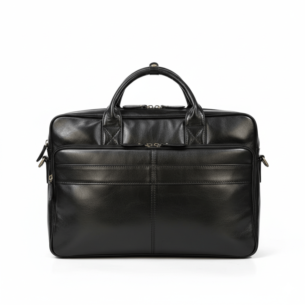 Ma Bagagerie Sac Pour Ordinateur Noir Sacoche Ordi Cuir Homme