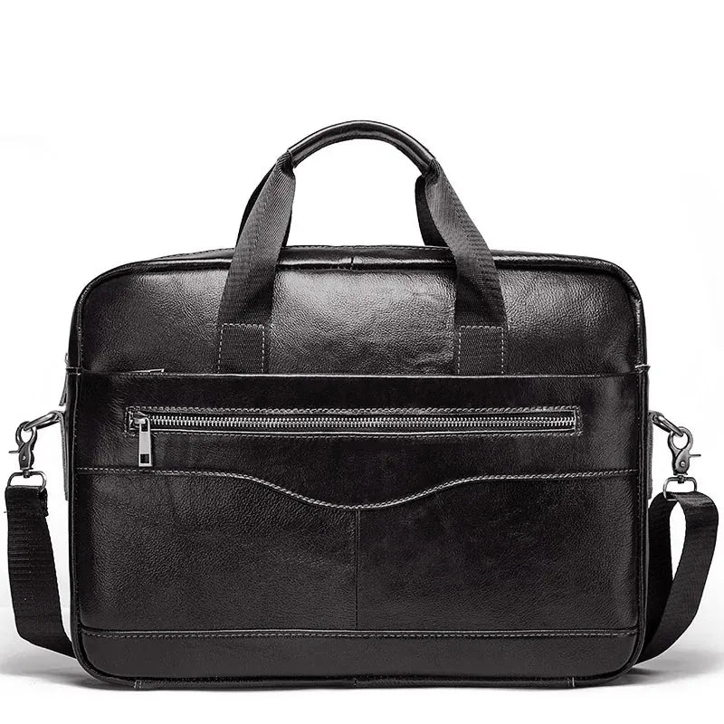 Ma Bagagerie Sac Pour Ordinateur Noir Sacoche Pour Ordinateur Cuir Homme
