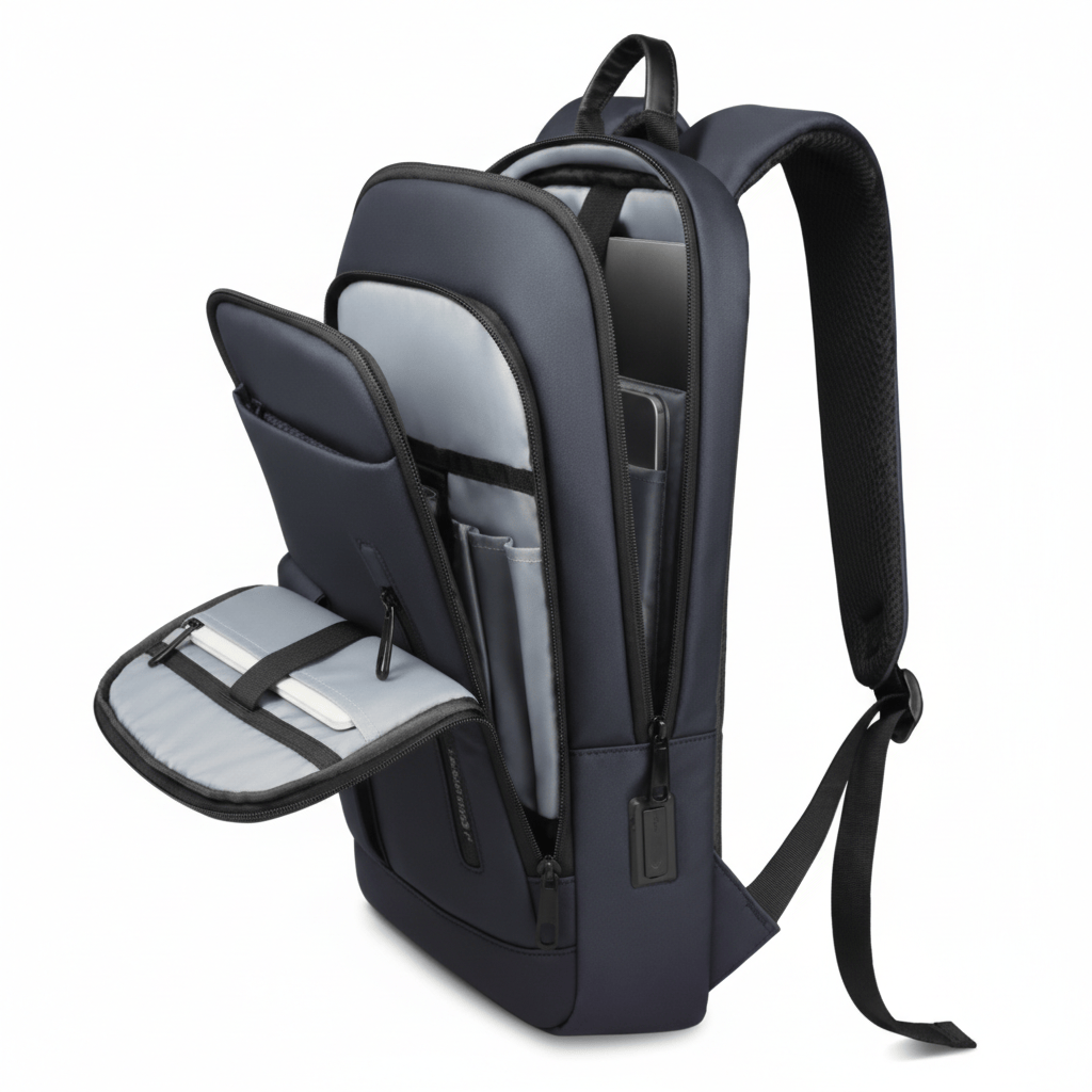 Ma Bagagerie Sac Pour Ordinateur Sac À Dos Pour Ordinateur Portable Imperméable Image