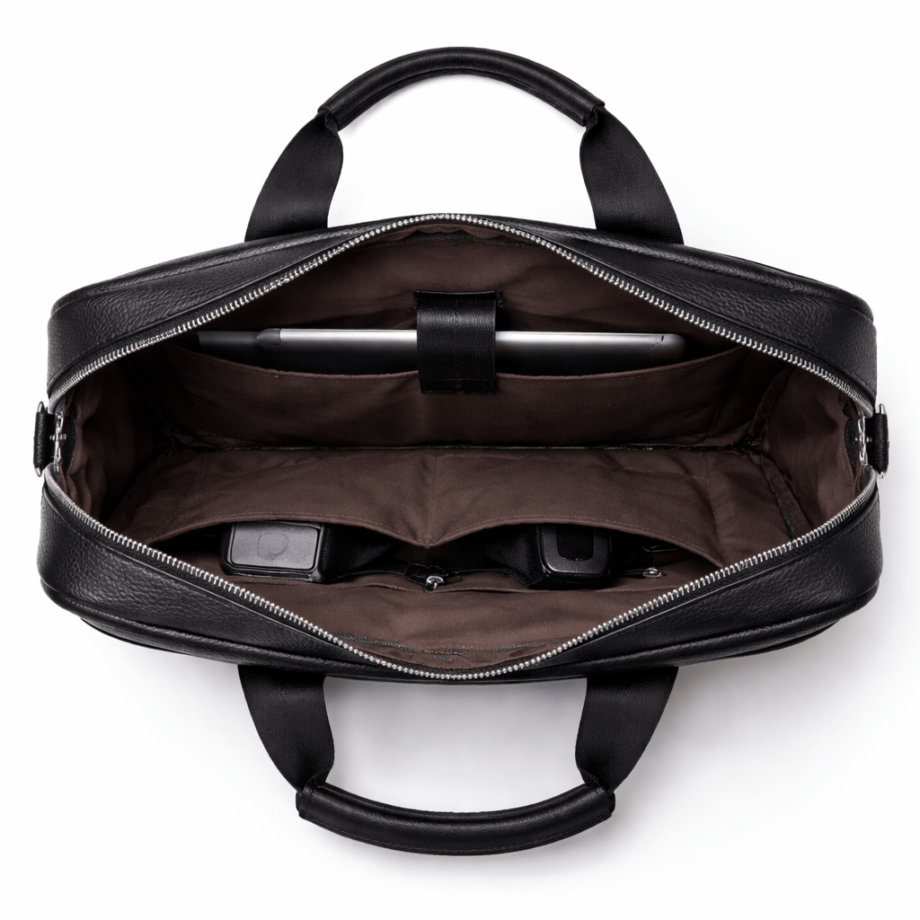 Ma Bagagerie Sac Pour Ordinateur Sac Ordinateur En Cuir Homme Image