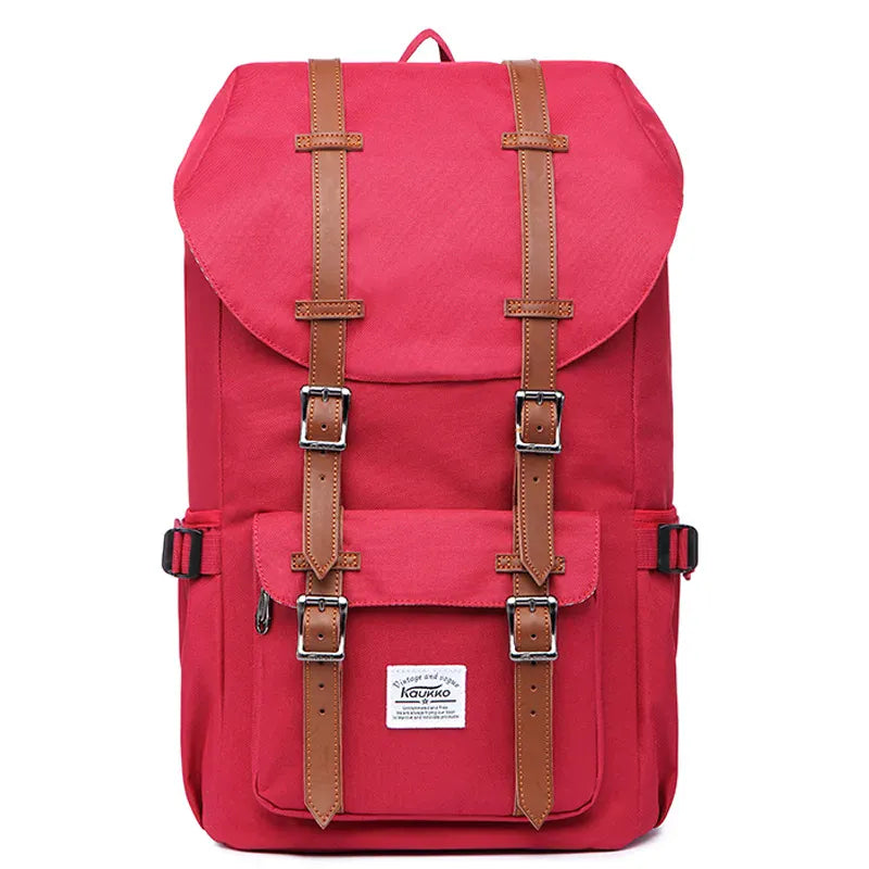 Ma Bagagerie Sac Vintage Rouge Sac À Dos De Voyage Vintage