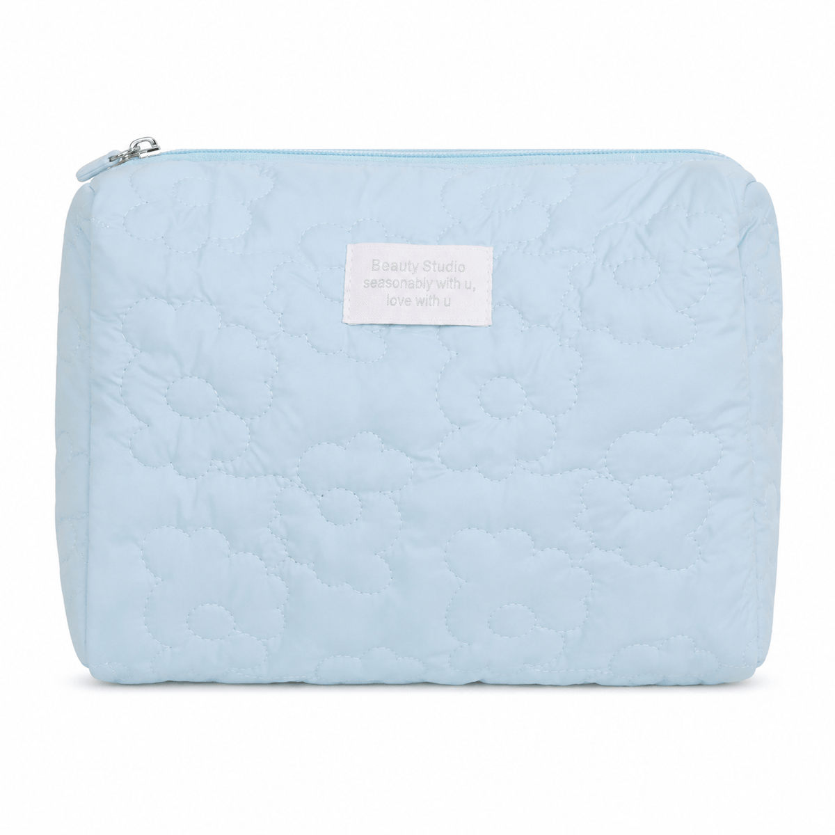Ma Bagagerie Trousse De Toilette Femme Bleu Ciel Trousse De Toilette Matelassée Femme