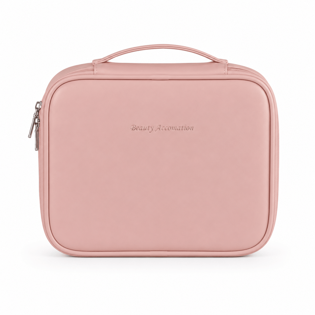 Ma Bagagerie Trousse De Toilette Femme Rose poudré Trousse De Toilette Femme Avec Compartiment
