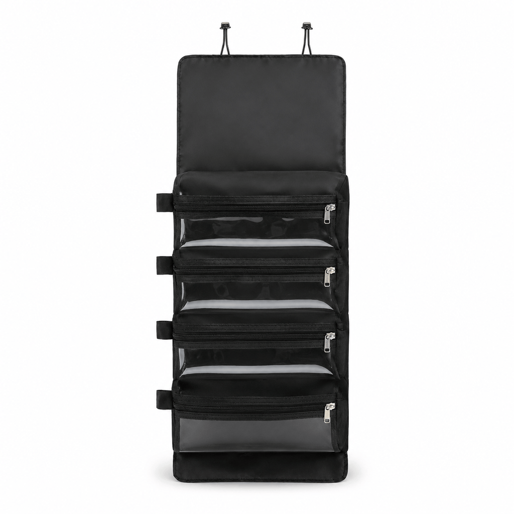 Trousse de Toilette Voyage Femme Pliable